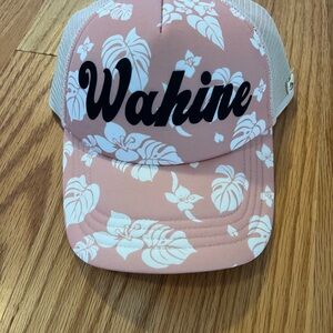 Wahine Floral Trucker Hat - Pink